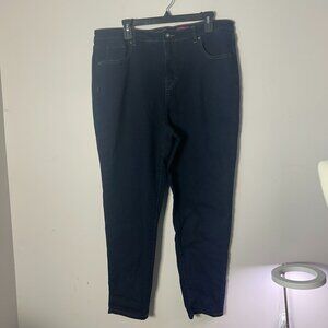 Faith Jeans Have Faith Womens Denim Plus Size 20 W Dark Blue EUC TA